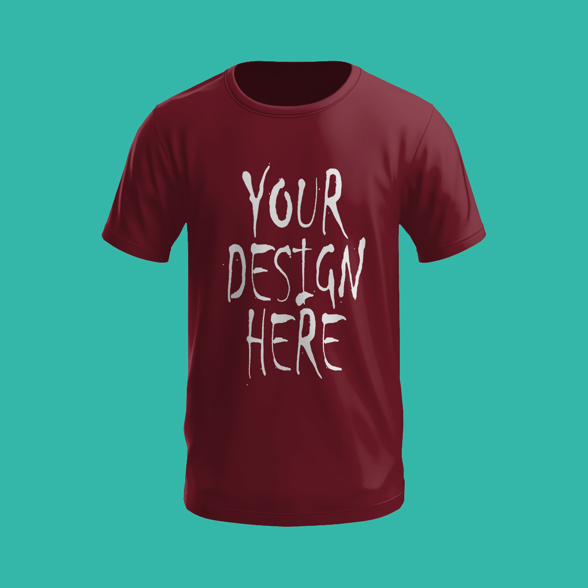 Men's Graphic Round Neck Half Sleeve T-Shirt